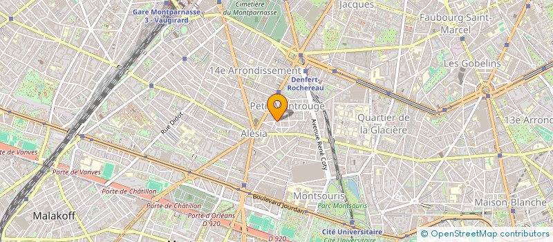 localisation de l'entreprise SELARL EVA ELHARRAR  PARIS