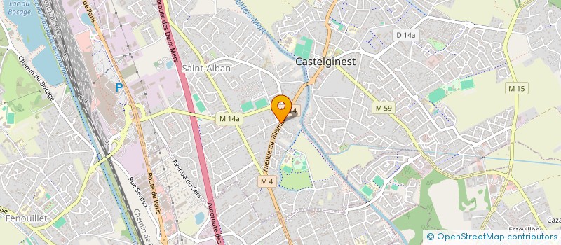 localisation de l'entreprise SELARL FASSIER-GALIANA-GARRIDO  SAINT-ALBAN