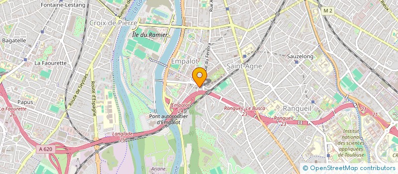 localisation de l'entreprise SELARL FERETRA à TOULOUSE