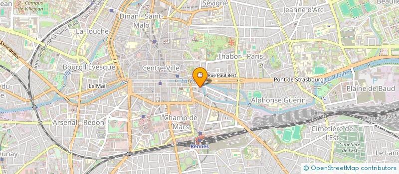 localisation de l'entreprise SELARL FISSELIER NICOLAS  RENNES