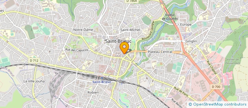 localisation de l'entreprise SELARL FL AVOCAT à SAINT-BRIEUC