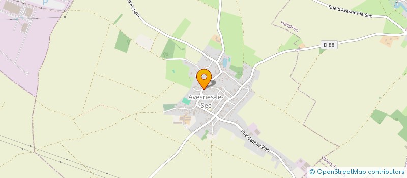 localisation de l'entreprise SELARL FLAMEIN DERUELLE à AVESNES-LE-SEC