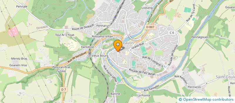 localisation de l'entreprise SELARL FOIX NOTAIRE ASSOCIE  CHATEAULIN