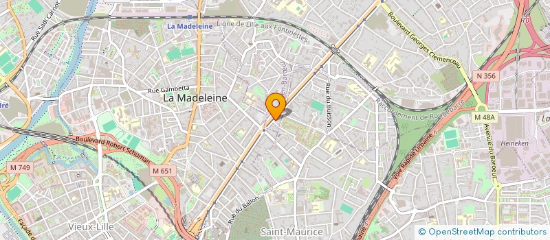 localisation de l'entreprise SELARL FRANCOIS DESCAMP à MARCQ-EN-BARŒUL
