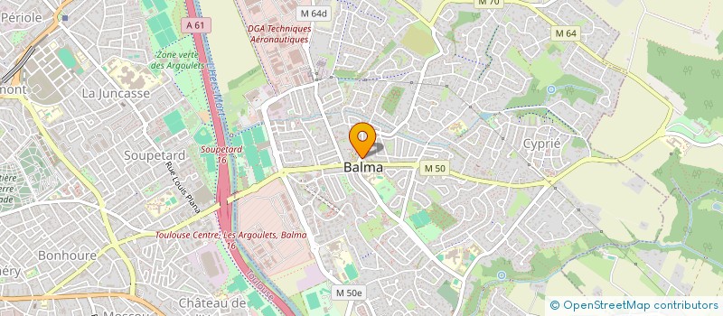 localisation de l'entreprise SELARL FRANCOIS LABATUT à BALMA