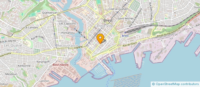 localisation de l'entreprise SELARL FRANCOIS RAULT à BREST