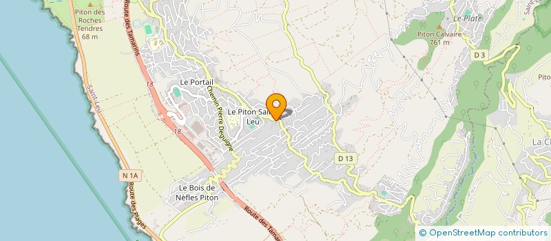localisation de l'entreprise SELARL FREDERIC AH-MOUCK à SAINT-LEU