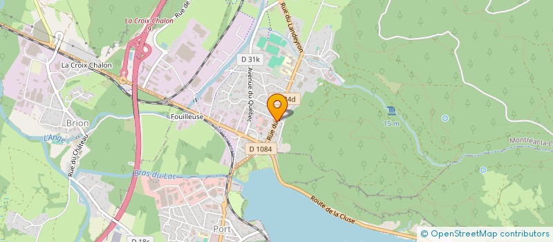 localisation de l'entreprise SELARL FREDERIQUE FEVRE, NOTAIRE  MONTREAL LA CLUSE