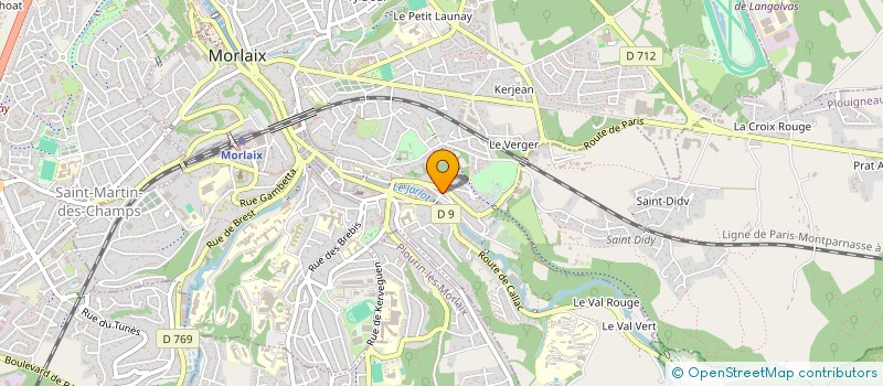 localisation de l'entreprise SELARL FROMENT-EMIN, CHIRURGIENS-DENTISTES à MORLAIX