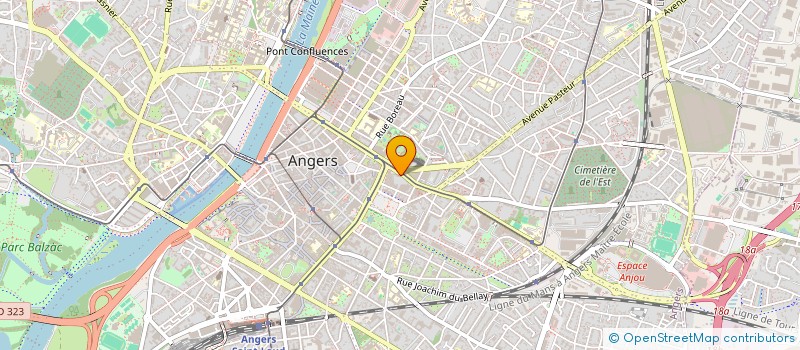 localisation de l'entreprise SELARL G.BOIZARD - C.GUILLOU AVOCATS ASSOCIES à ANGERS