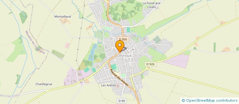 localisation de l'entreprise SELARL G. GONNOT, NOTAIRE, GROUPE LANGLOIS à LEVROUX
