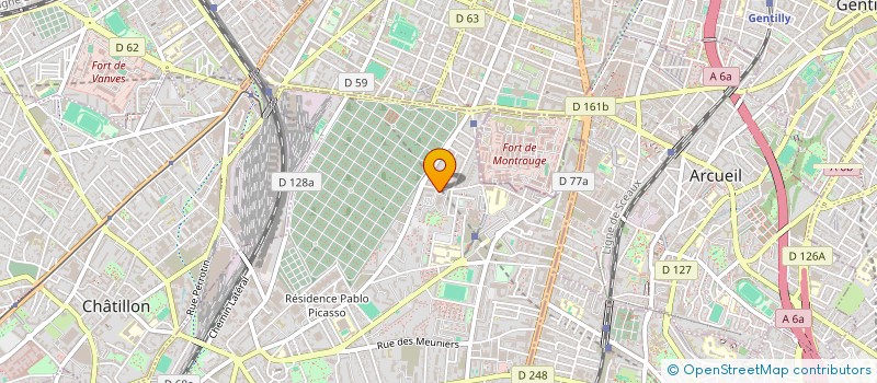 localisation de l'entreprise SELARL GALIEN SANTE à BAGNEUX