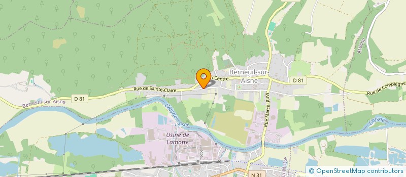 localisation de l'entreprise SELARL GALMA AVOCAT  BERNEUIL-SUR-AISNE