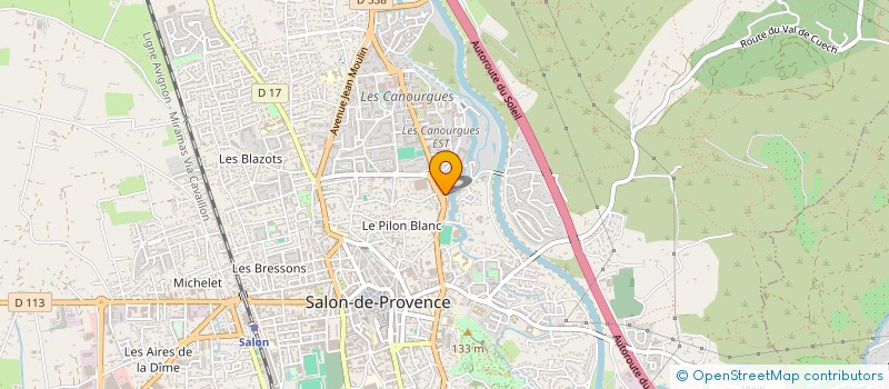 localisation de l'entreprise SELARL GENTY à SALON-DE-PROVENCE