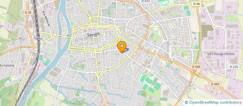 localisation de l'entreprise SELARL GERVAIS PATRICIA à SENS