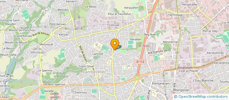localisation de l'entreprise SELARL GLOANEC-QUEFFELEC-TOMES à BREST