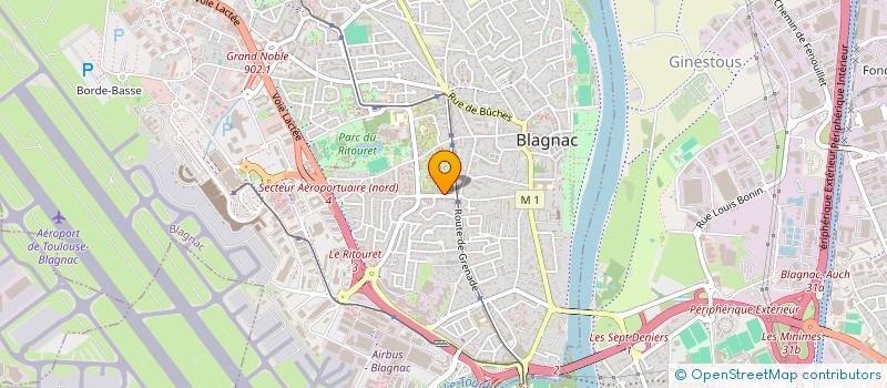 localisation de l'entreprise SELARL GNINAFON-CAPDEROU ORTHODONTIE à BLAGNAC