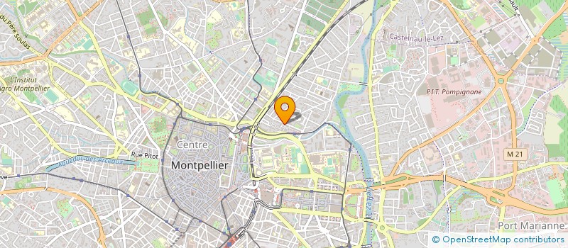 localisation de l'entreprise SELARL GORNIEWICZ à MONTPELLIER