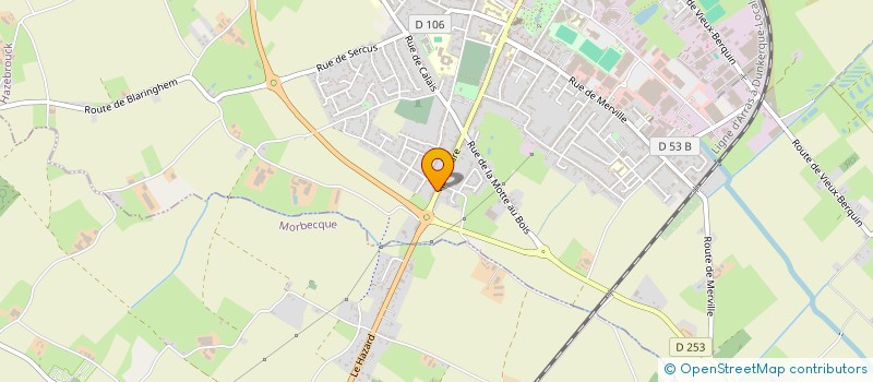 localisation de l'entreprise SELARL GOSSET OLIVIER à HAZEBROUCK