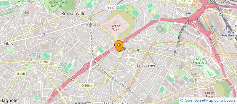 localisation de l'entreprise SELARL GRANDE PHARMACIE DES TROIS COMMUNES à ROMAINVILLE
