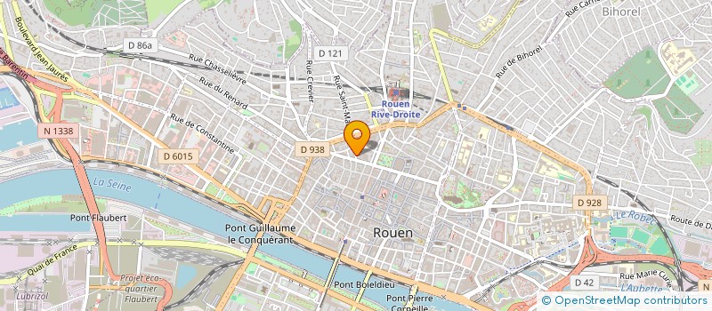 localisation de l'entreprise SELARL GREGOIRE CAUCHOIS à ROUEN