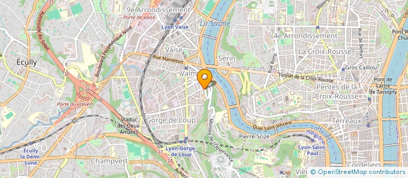 localisation de l'entreprise SELARL GREGOIRE REBOTIER OLIVIER PERET HUGO LEVRAULT ET BENJAMIN MERLE NOTAIRES ASSOCIES  LYON