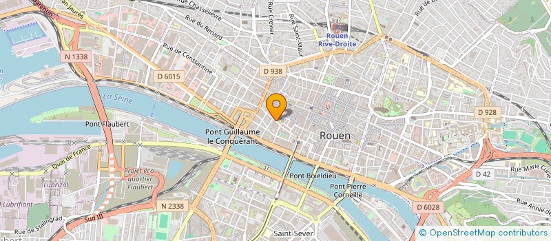 localisation de l'entreprise SELARL GREGORY BRUNG à ROUEN