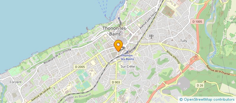 localisation de l'entreprise SELARL GTC THONON LES BAINS à THONON-LES-BAINS