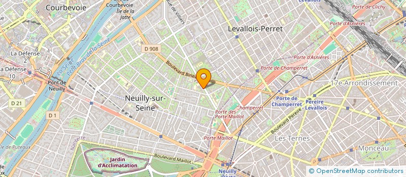 localisation de l'entreprise SELARL GUELLEC VANESSA à NEUILLY-SUR-SEINE