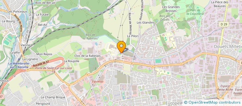 localisation de l'entreprise SELARL GUIRE à SAINT-CYR-SUR-LOIRE