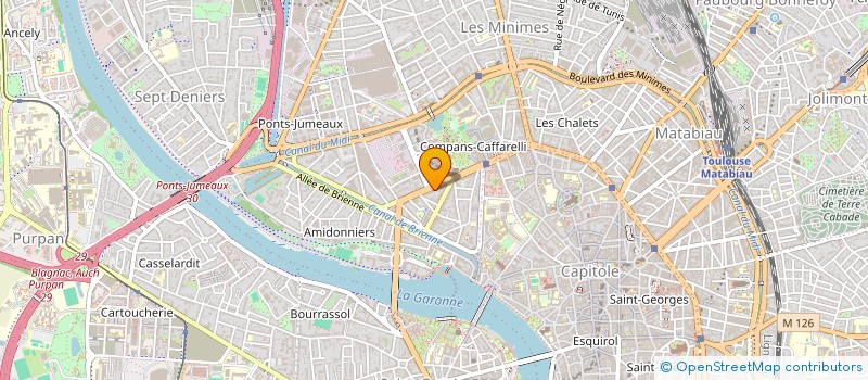 localisation de l'entreprise SELARL GUY DELFAU  TOULOUSE