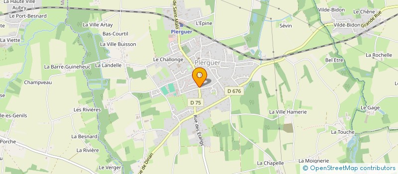 localisation de l'entreprise SELARL GWENNIDELL  MINIAC-MORVAN