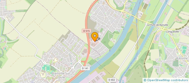 localisation de l'entreprise SELARL GYN'ECHOPARC à CAEN