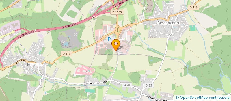 localisation de l'entreprise SELARL HASSENE DRIDI à BESSONCOURT