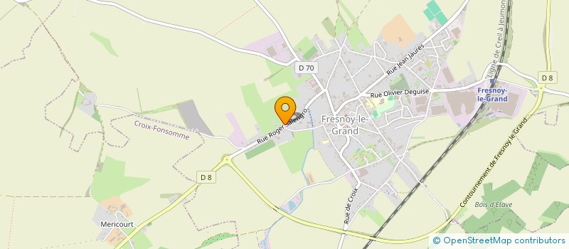 localisation de l'entreprise SELARL HELENE COTTENEST-VAUBOURGEIX & JULIE RINGUET, NOTAIRES  FRESNOY-LE-GRAND