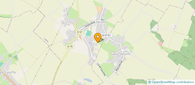 localisation de l'entreprise SELARL HELENE WAUTIER  SERVINS