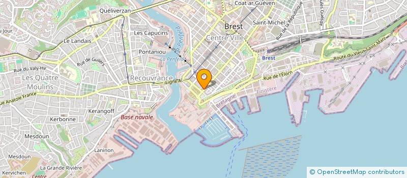 localisation de l'entreprise SELARL HEMERY à BREST