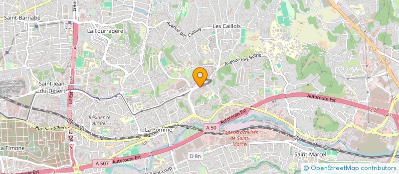 localisation de l'entreprise SELARL HEMEURY à MARSEILLE
