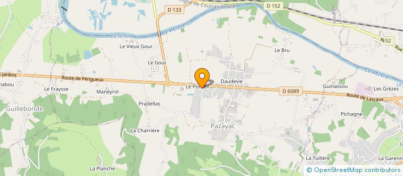 localisation de l'entreprise SELARL HUBERT ZONDERLAND  PAZAYAC