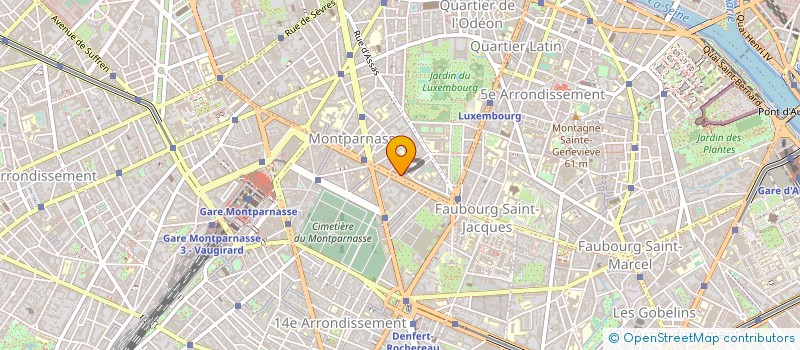 localisation de l'entreprise SELARL IMAGERIE MEDICAL PARIS 6 à PARIS