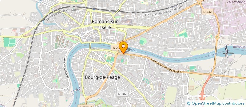 localisation de l'entreprise SELARL IMAGERIE MEDICALE LA PARISIERE à BOURG-DE-PEAGE