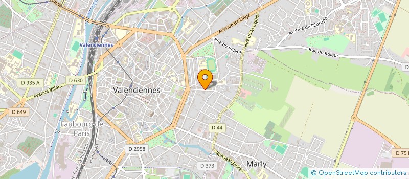 localisation de l'entreprise SELARL IRENE RAULT à VALENCIENNES