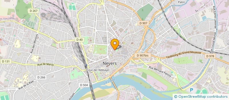 localisation de l'entreprise SELARL ISABELLE MAUGUERE à NEVERS