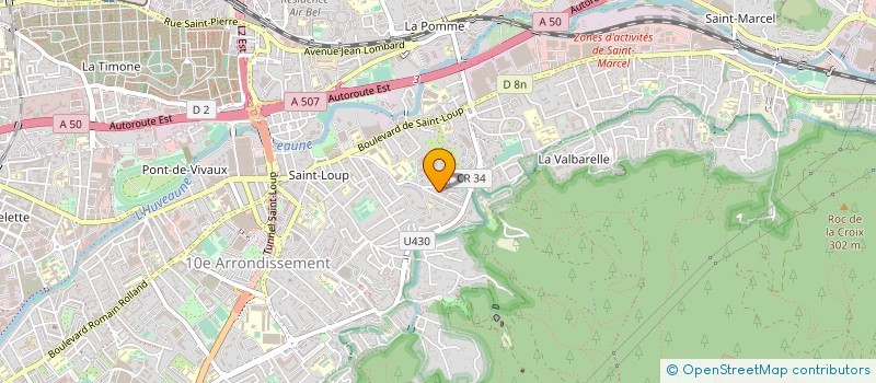 localisation de l'entreprise SELARL ISACOR à MARSEILLE