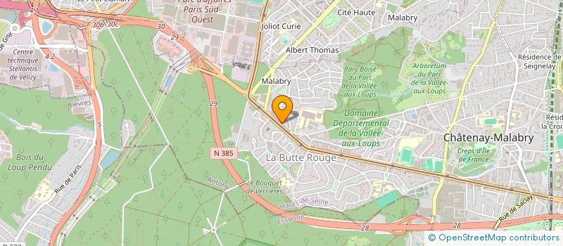 localisation de l'entreprise SELARL ISIS à CHATENAY-MALABRY