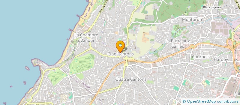 localisation de l'entreprise SELARL IZAI  ANGLET