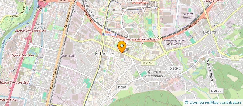 localisation de l'entreprise SELARL JACQUES GDOWIK  ECHIROLLES