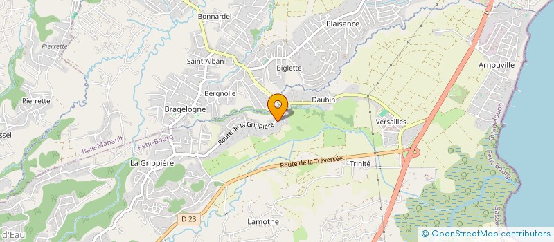 localisation de l'entreprise SELARL JBR à PETIT-BOURG