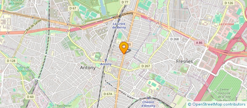 localisation de l'entreprise SELARL JEANINE HALIMI à ANTONY