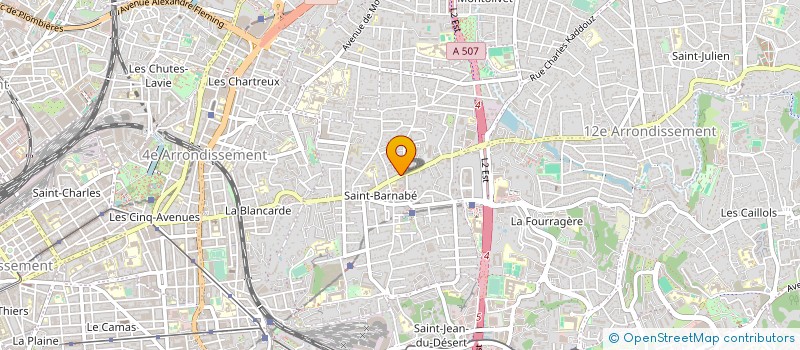 localisation de l'entreprise SELARL JEANJEAN VALERIE à MARSEILLE